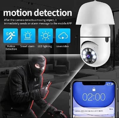 360° WiFi Bulb Camera | EID OFFER FREE CASH ON DELIVERY ISB/NATIONWIDE