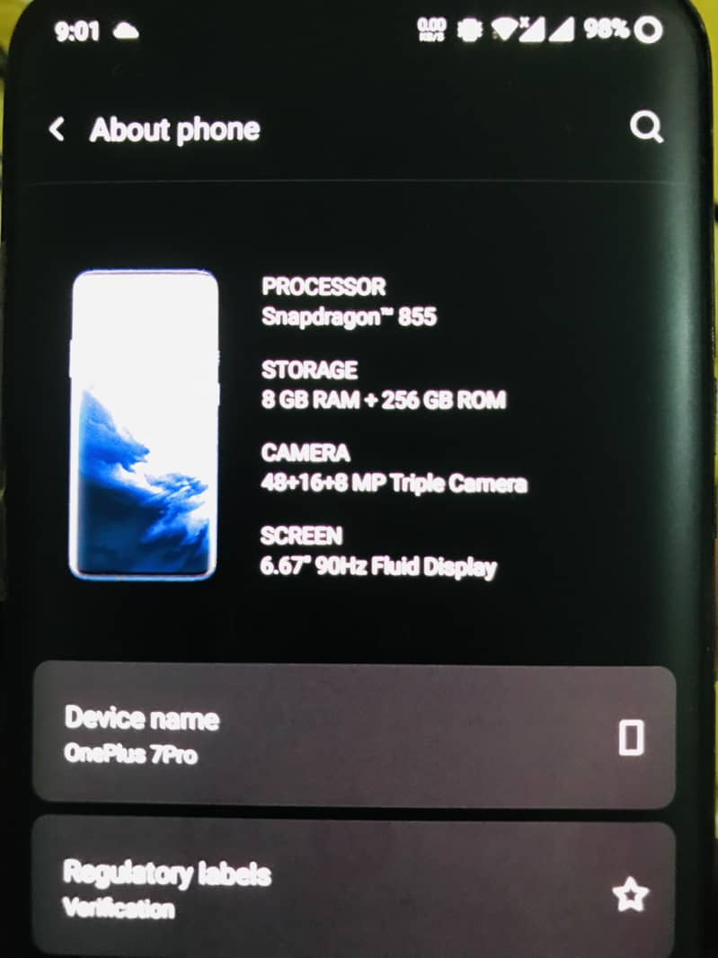 OnePlus 7pro 5