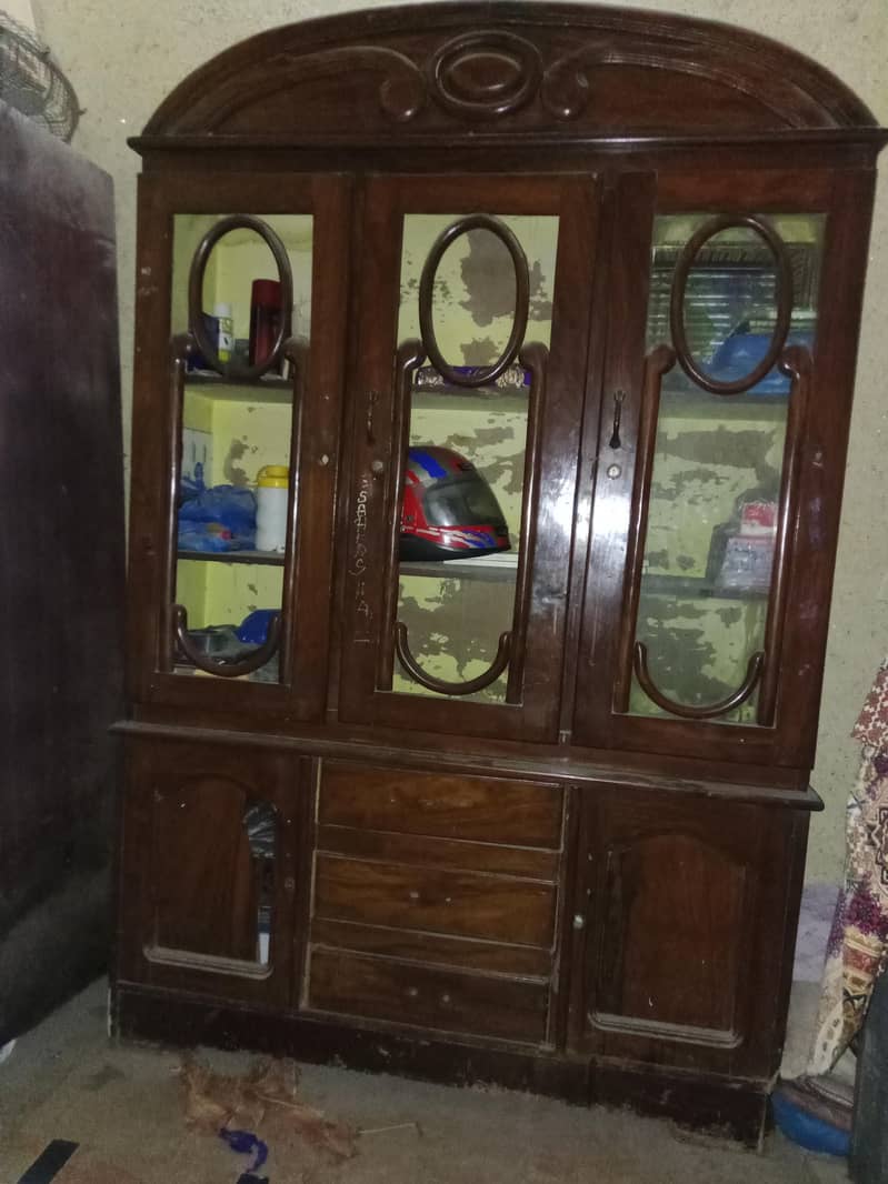 dressing table with show case 1