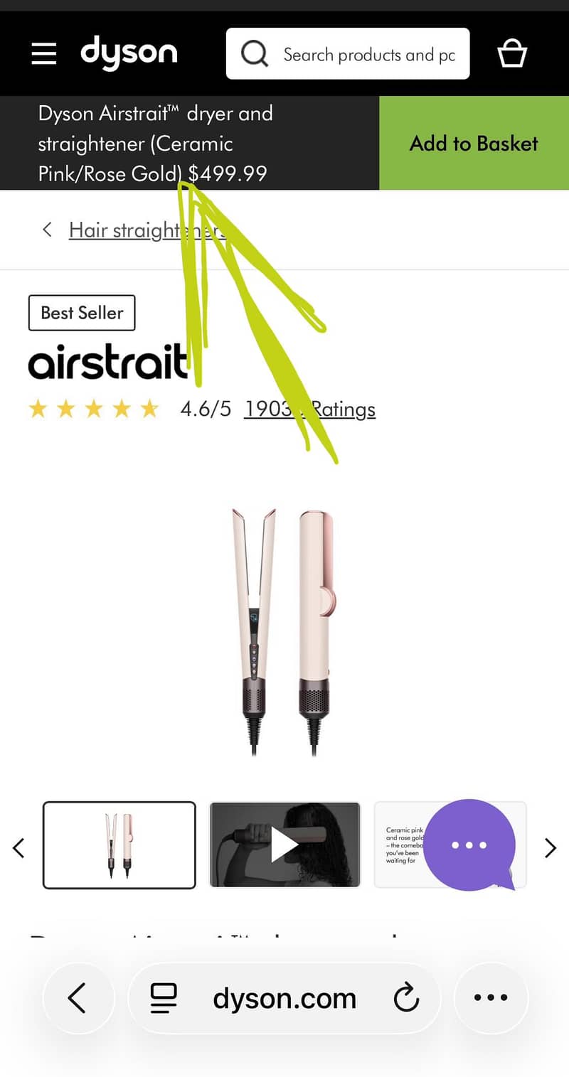 Dyson Airstrait 3