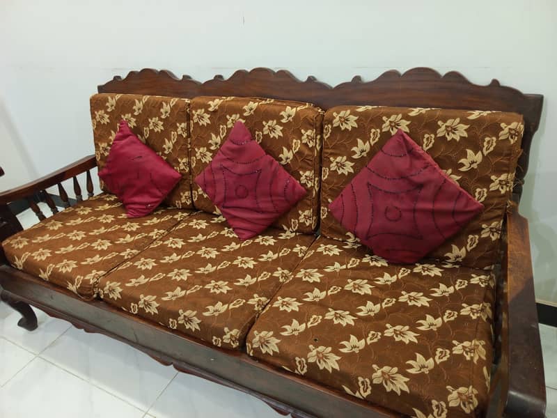 solid wood 5 setter sofa 0