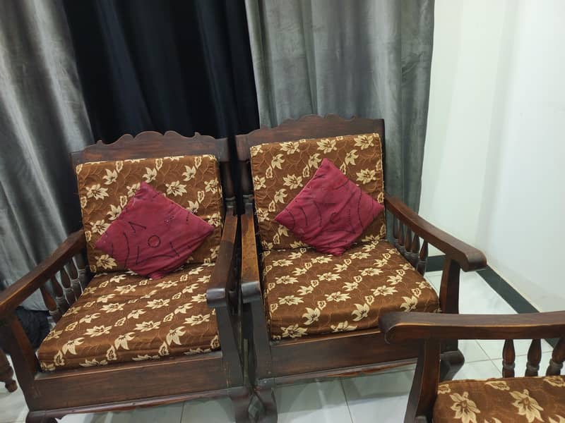 solid wood 5 setter sofa 2