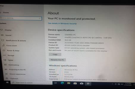 PC core i5 4th genration