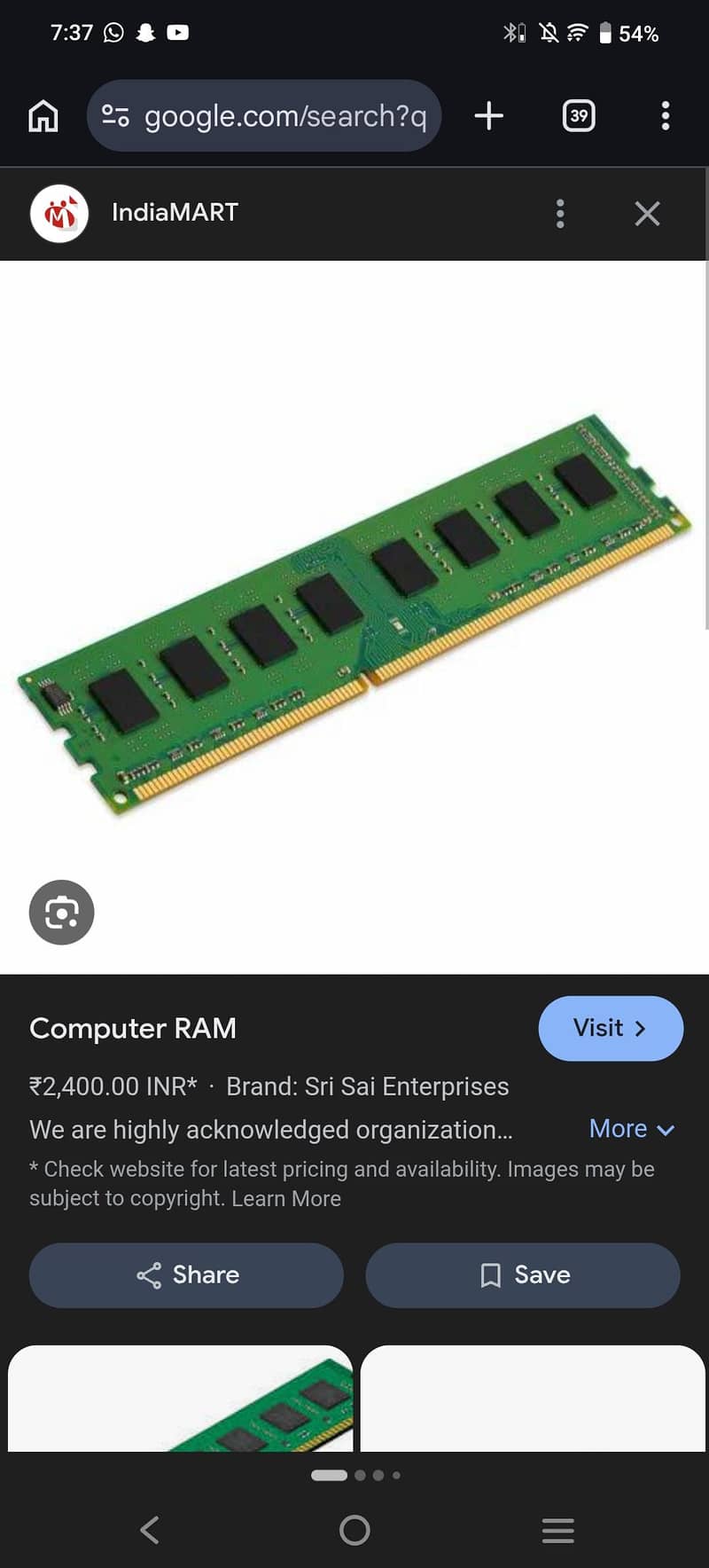 Computer Ram's 0