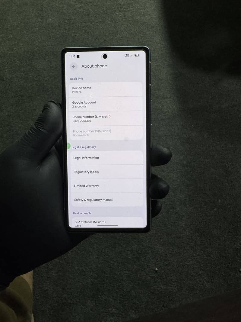 Google Pixel 7a 1