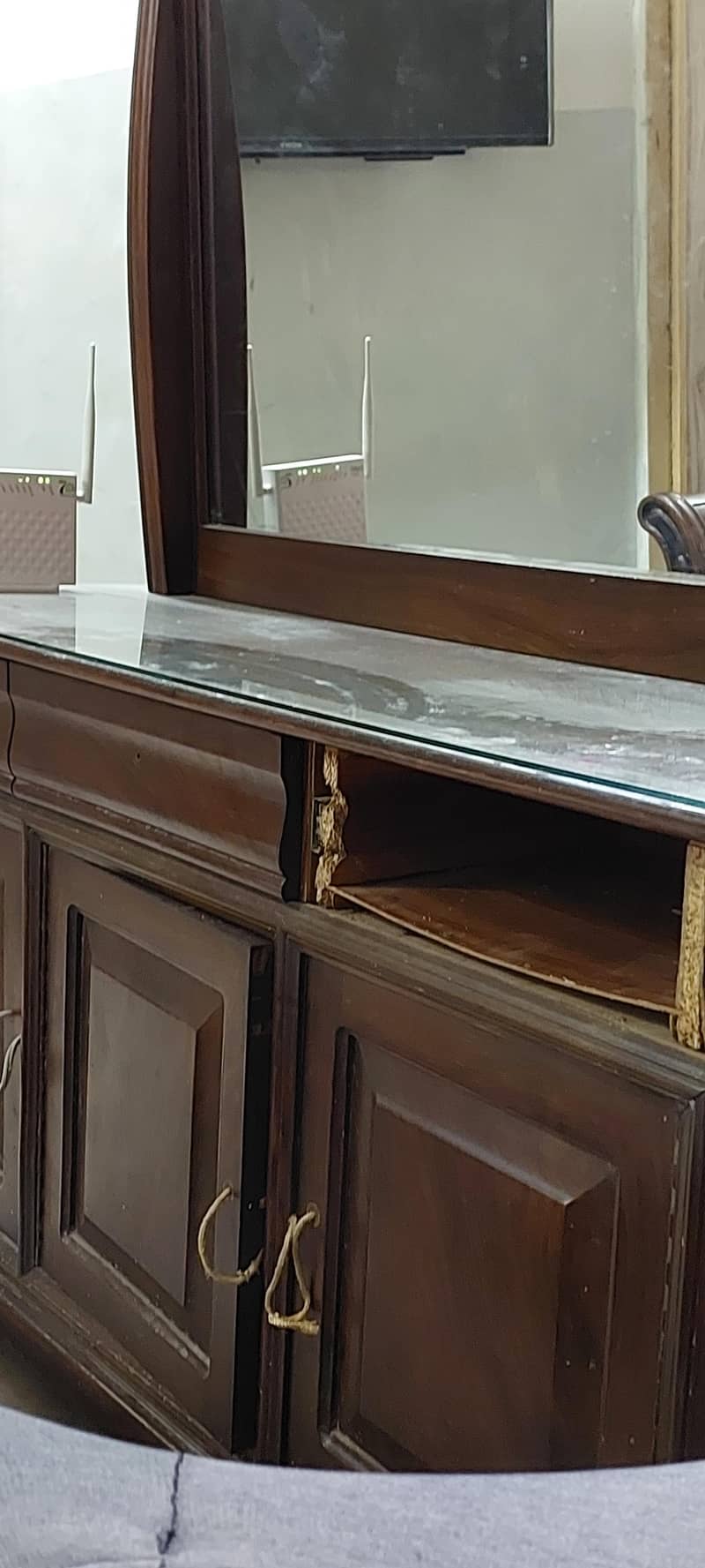 Dressing table with mirror (large) 2