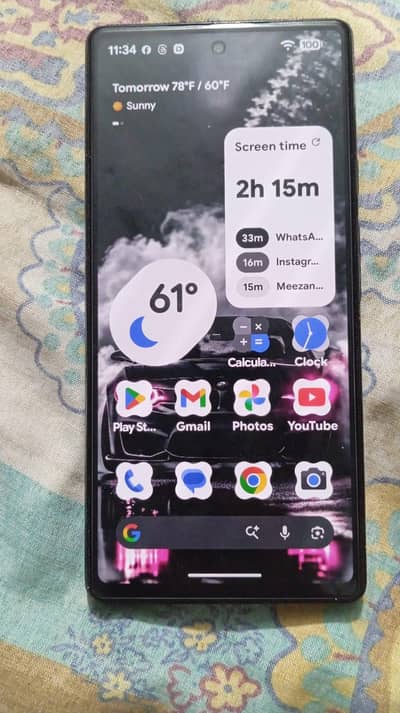 Google pixel 6a official non pta good condition 100 % original part