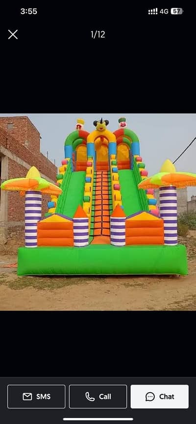 Jumping castle har kisem ki available ha hamre pas