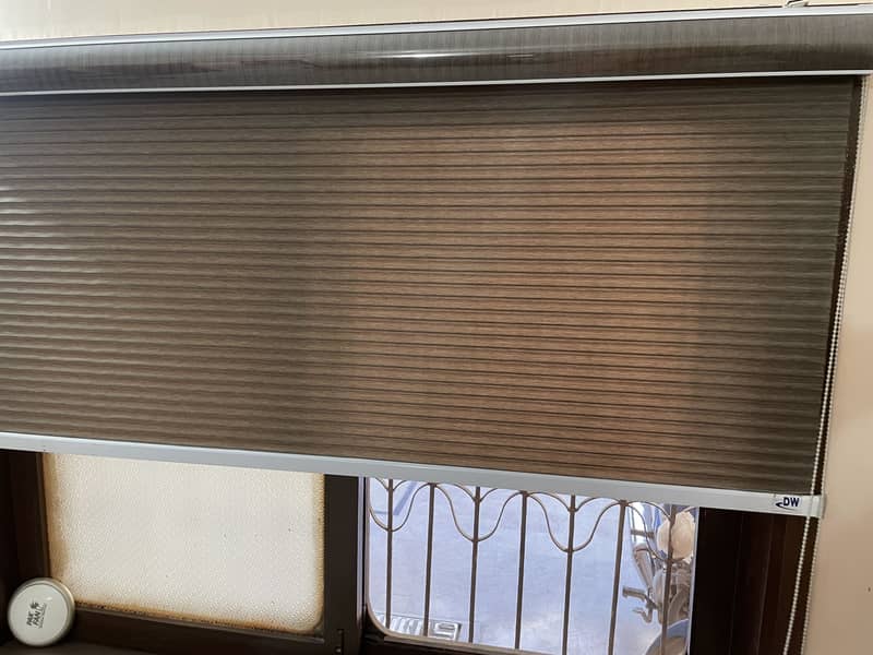two brown blinds 2