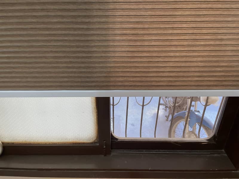 two brown blinds 8