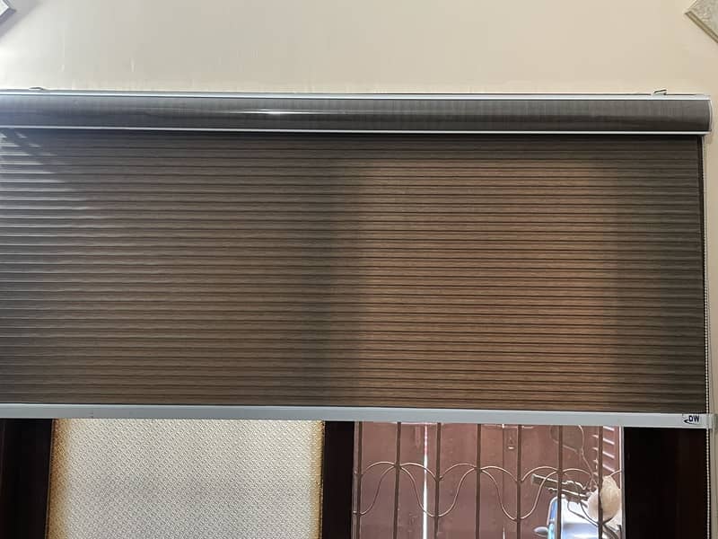 two brown blinds 11