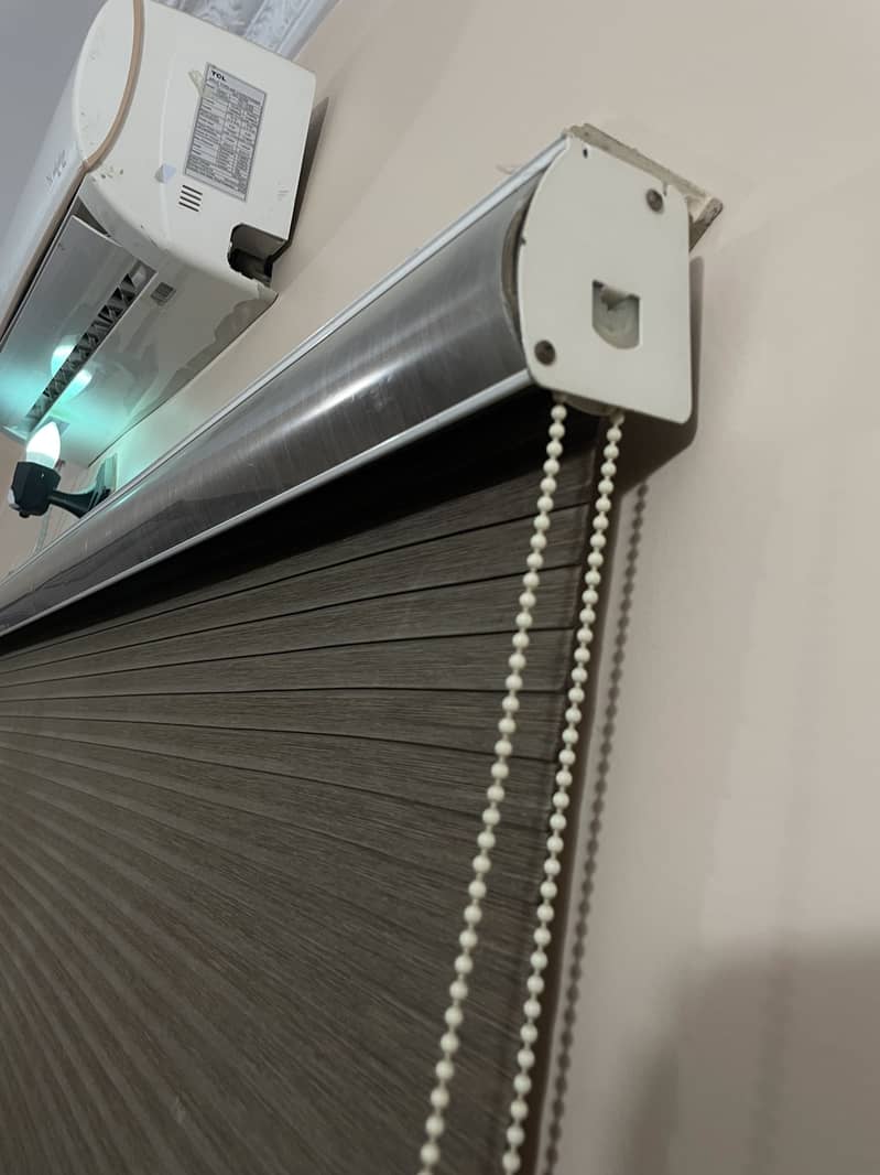 two brown blinds 13