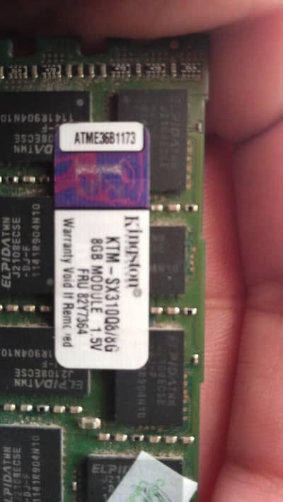 ddr3 Rams (8+8=16gb)