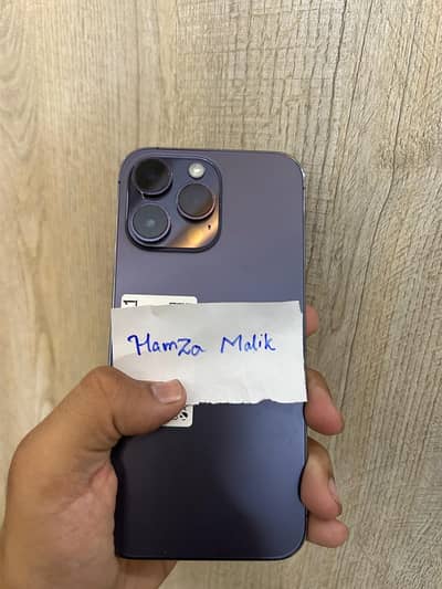 14 pro max 256gb pta physical + eSIM