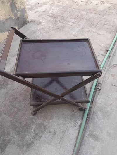 Tea Trolly wooden