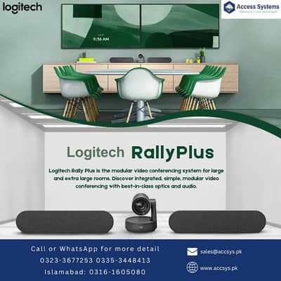 Logitech Meetup | Rally |0323-3677253 |Yealink SmartVision40 Accsys. pk