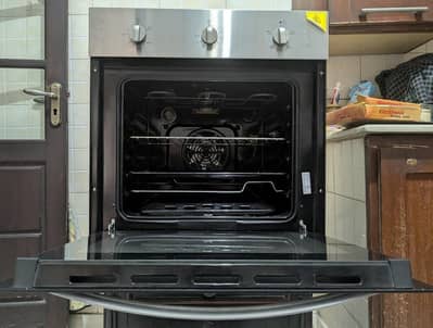 65 Litre Dual Gas + Electric Built-in Oven (Convection Fan)