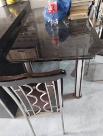 dining table with 6 chairs for sale