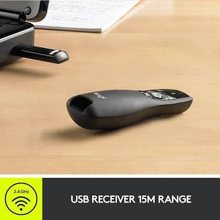 logitech presenter R400 red laser pointer 2