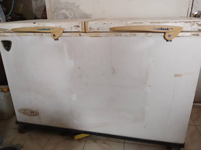 waves double Door freezer 1