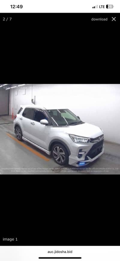 Toyota Raize Fresh 21/26 Clear