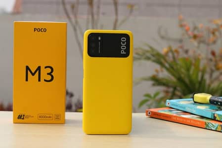 128GB Memory 6GB Ram Dual SIM Official PTA Approved POCO M3