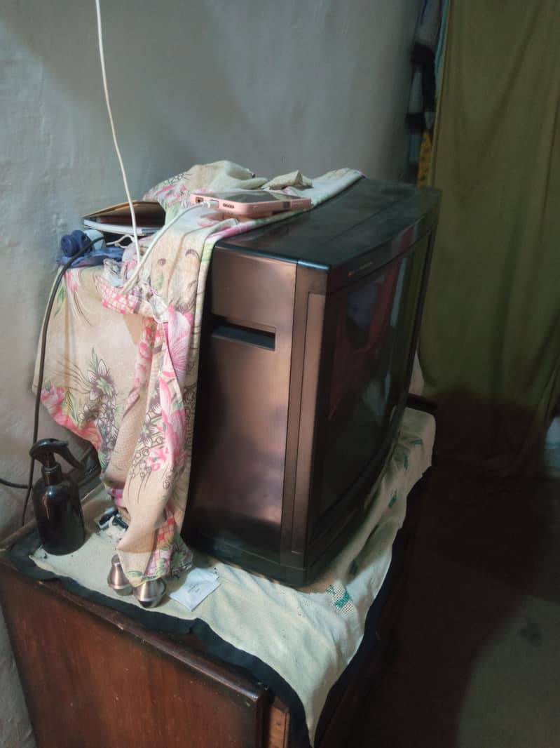 TV and Trolley 2