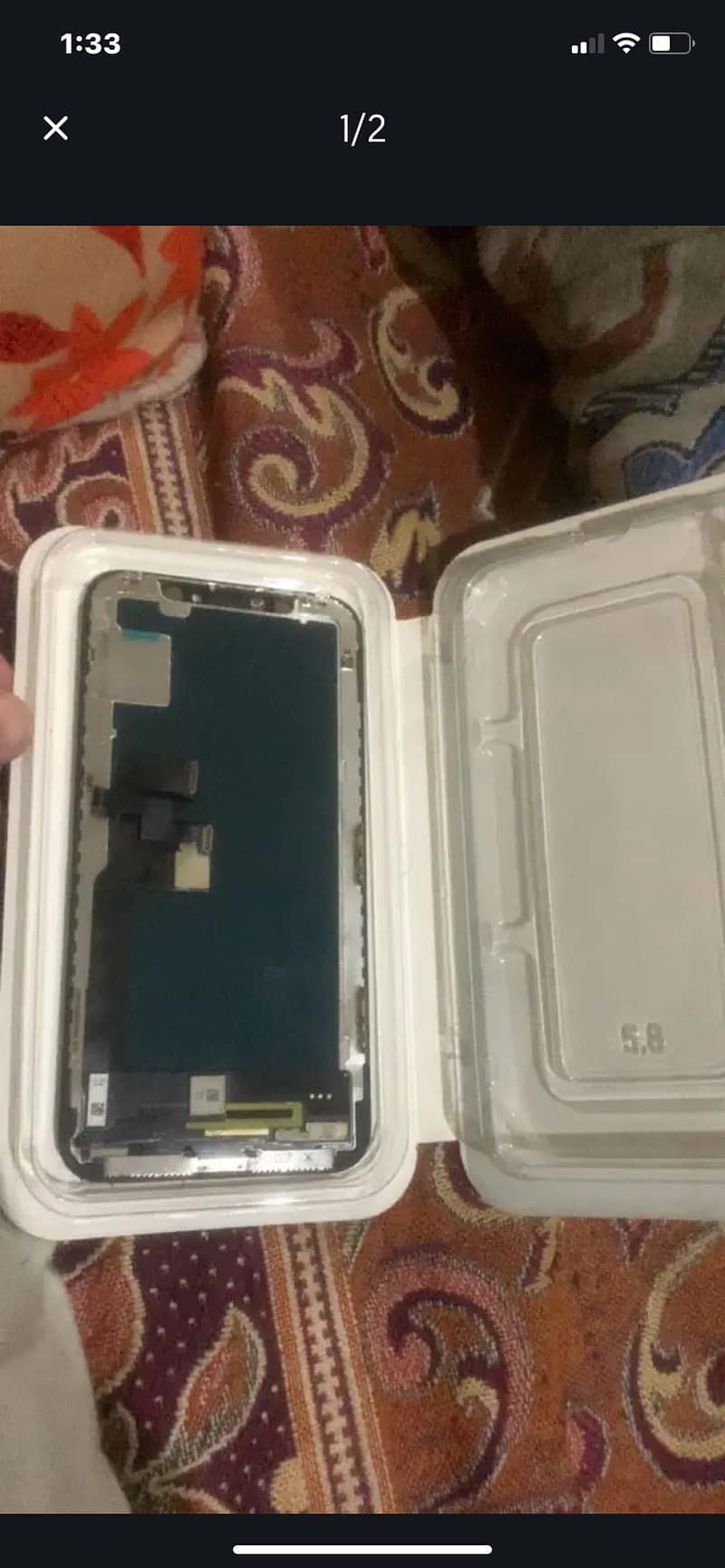 iPhone X panel read add 1