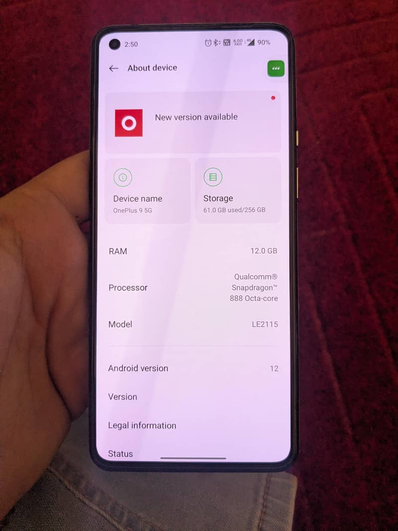 Oneplus 9 0
