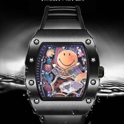 Barrel Shaped Luminous Men s Quartz Watch