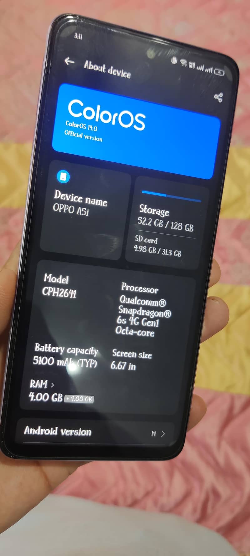 oppoA5i 4