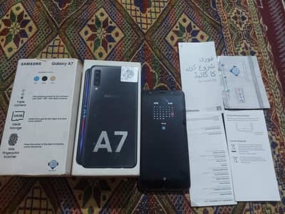 Samsung a7 2018  modal dul sim official pta prof 4gbi 128gbi room