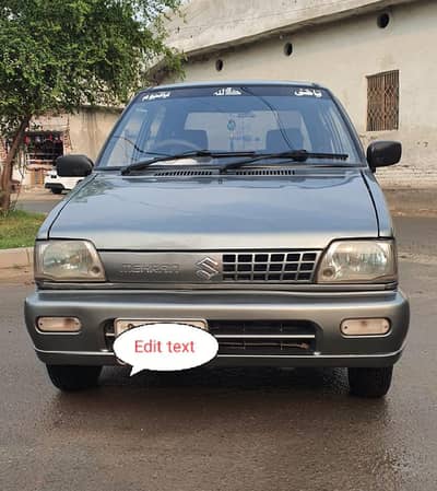 Suzuki mehran euro 2 2013 model