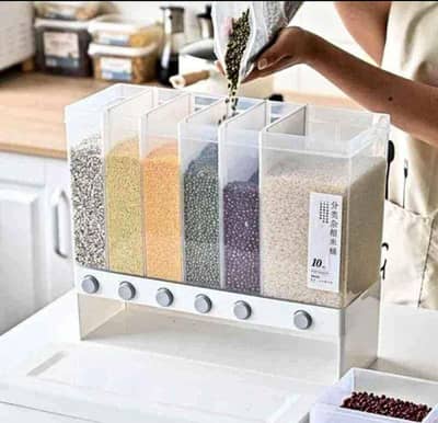 6-in-1 kitchen storage box