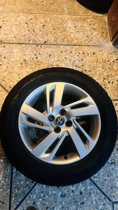 Toyota Raize Rims + tyres 16” original rim original tyre