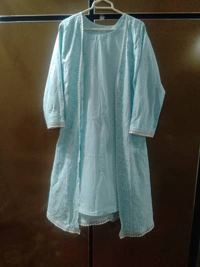 4pc gown style embroidery dress