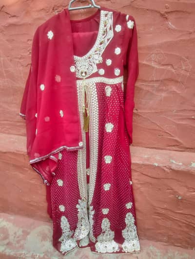 beautiful embroidred maxy/party wear wedding wear