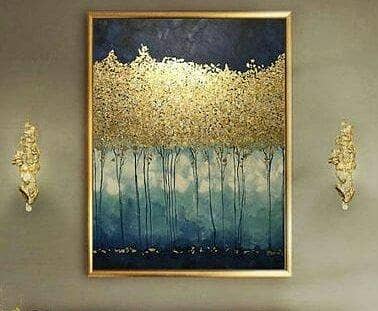 Beautiful Handmade Canvas Painting– Modern Home Decor (Brand New)