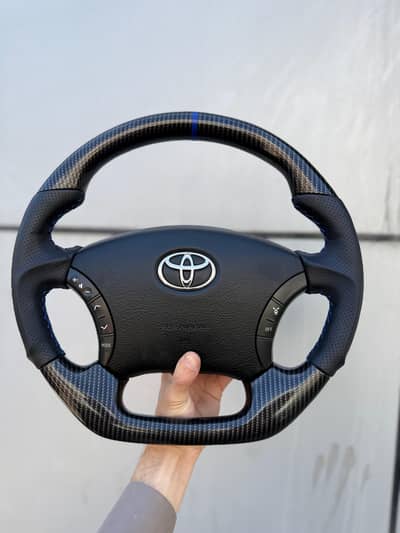 Toyota Corolla Land Cruiser Prado  multimedia CARBON FIBER STEERING