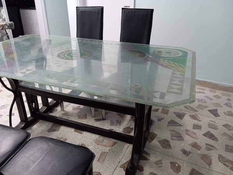 Dining table and chairs 1