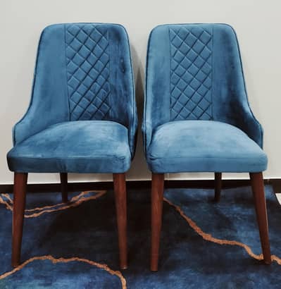 Elegant Velvet Accent Chairs – Set of 2