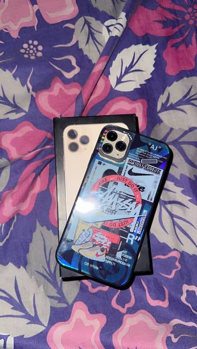 Iphone 11 pro max dual pta 64gb golden