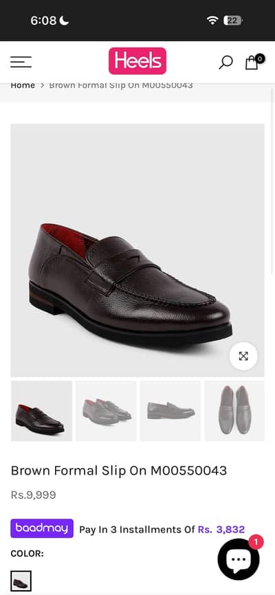Heels brand formal shoes