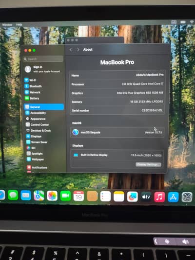 Macbook 19 pro