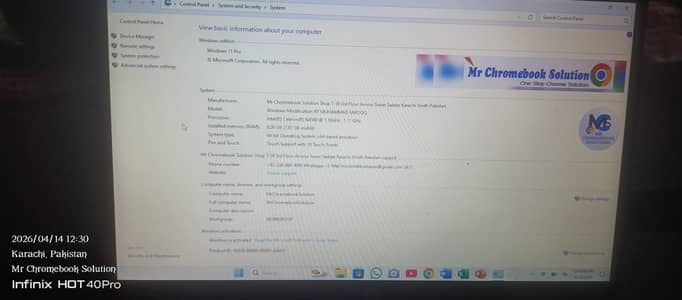 Chromebook Hardware and Software installations
