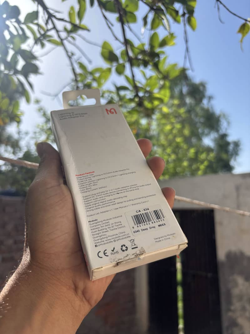 Macdodo Lightning & DC3.5mm adapter 2