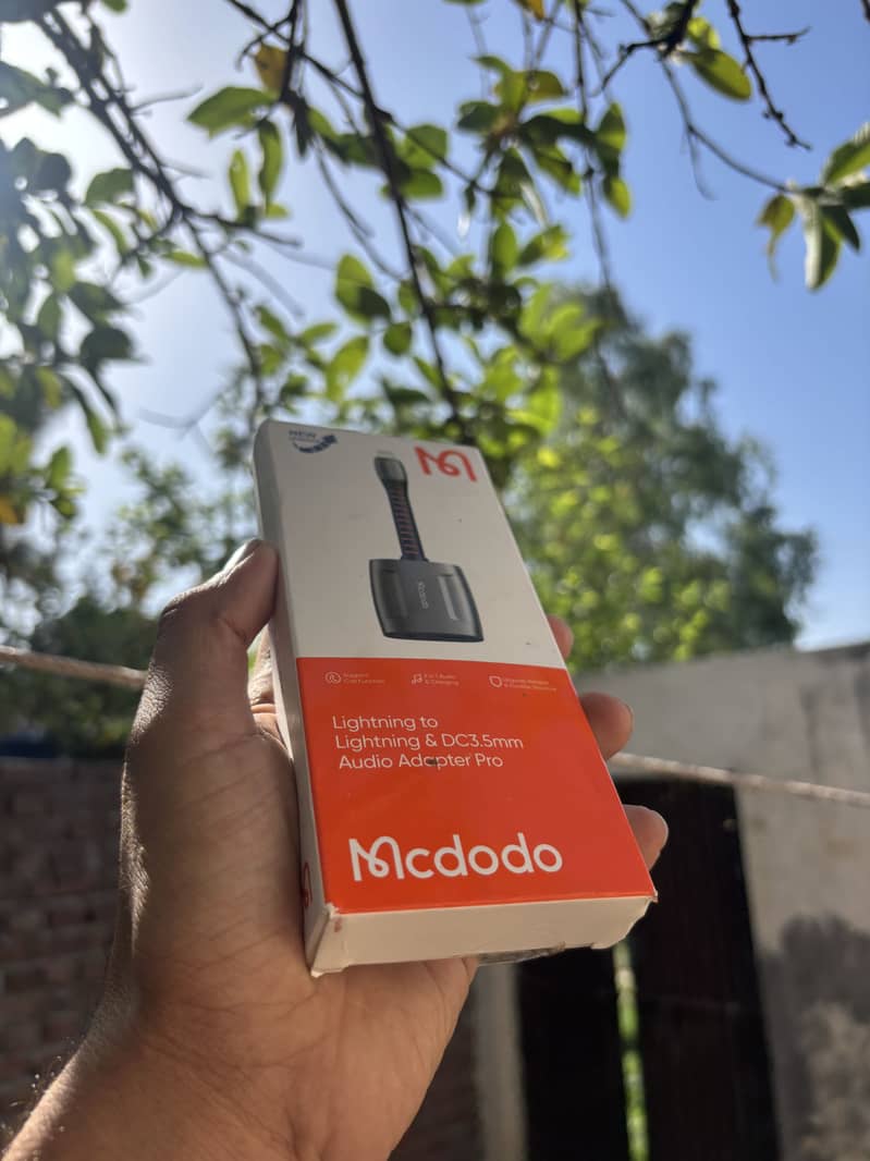 Macdodo Lightning & DC3.5mm adapter 3