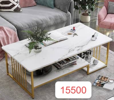 Marble table-Center table -Coffee table - 3 pair of tables