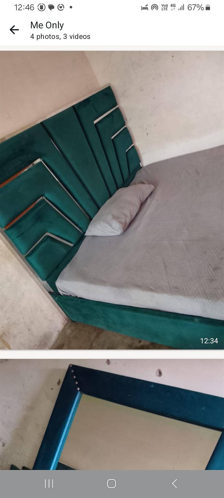 bed dressing table side tables. 3