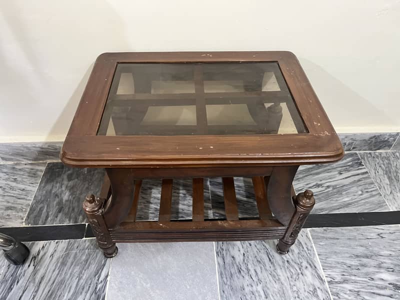 Two side tables 0